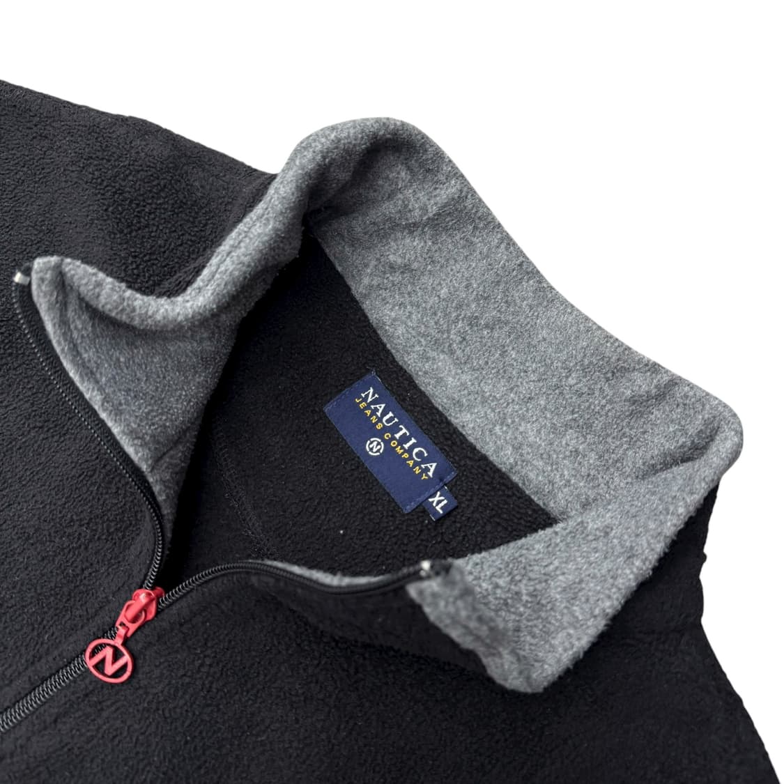 노티카 블랙 플리스 반집업 하프집업 상품이미지6