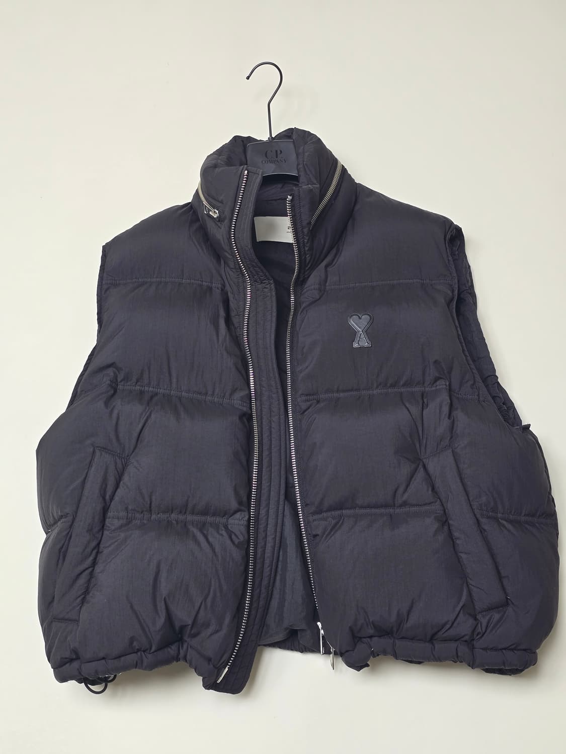 아미 블랙 패딩조끼(M) 상품이미지3