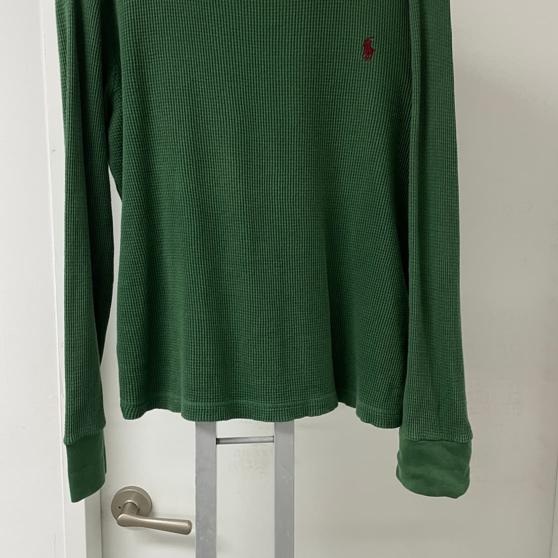 폴로 랄프로렌 와플 긴팔 티셔츠 그린 M 상품이미지3