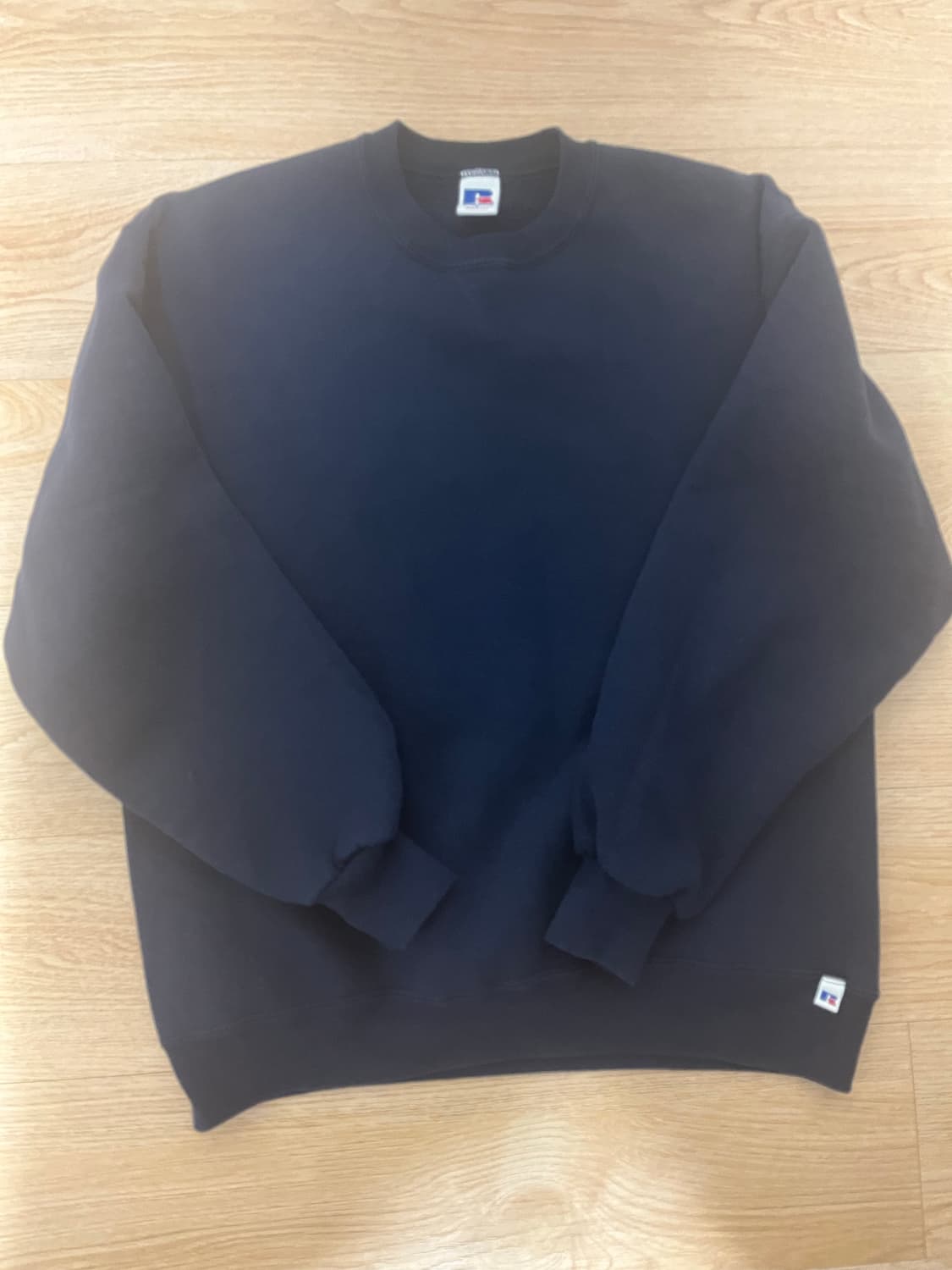 90s러셀 스웻셔츠 네이비 팜니다 상품이미지1