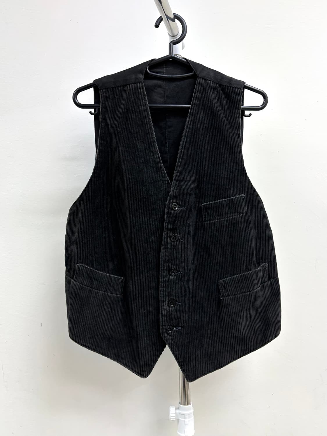 빈티지 차콜 코듀로이 베스트 상품이미지5