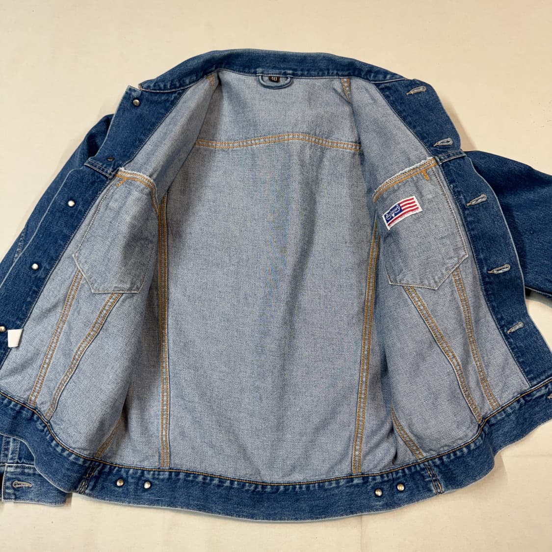 40) BOBSON 밥슨 빈티지 트러커 데님 자켓 상품이미지5