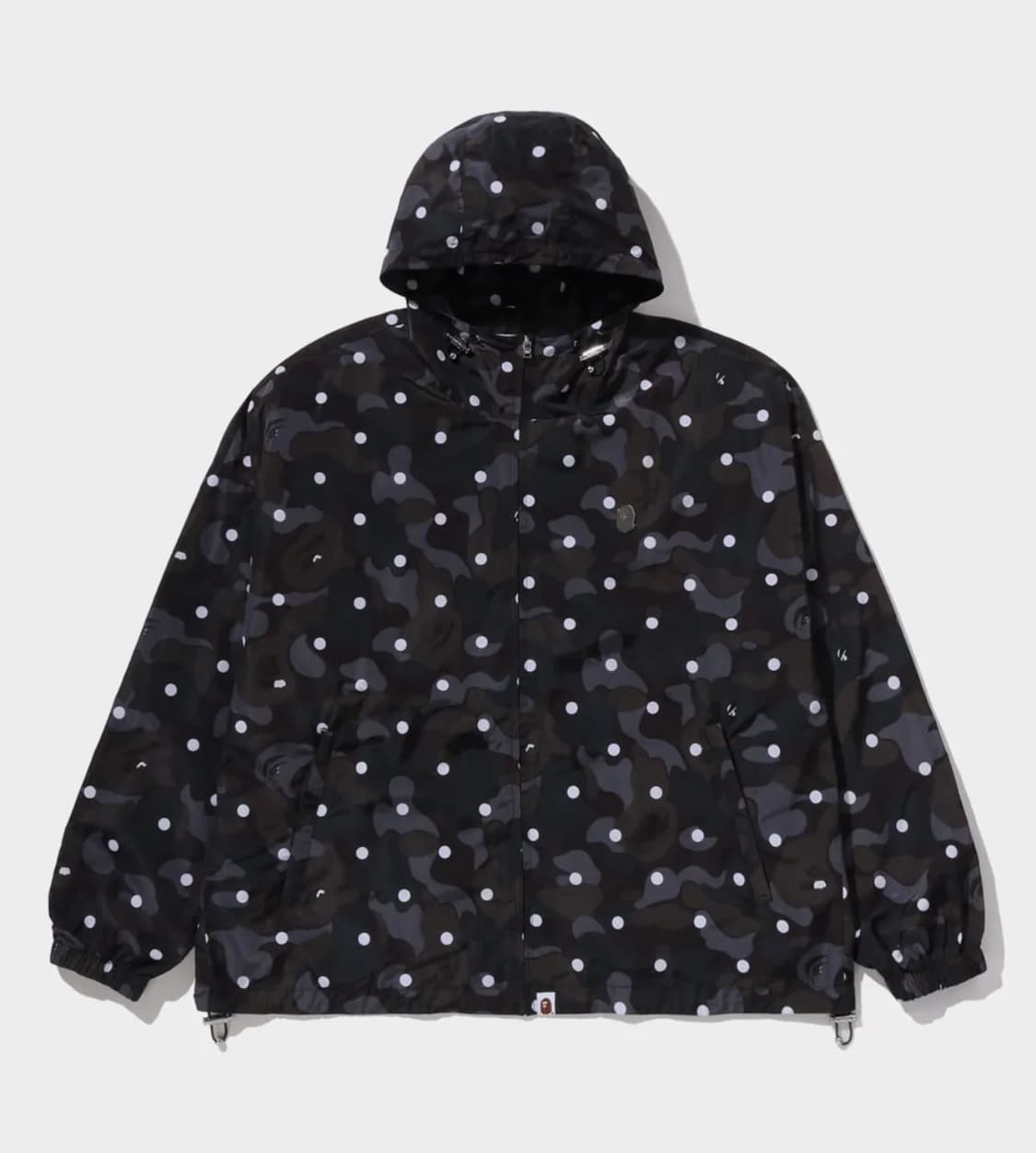 새상품) 베이프 ABC 도트 후드 자켓(M) BLACK 상품이미지3