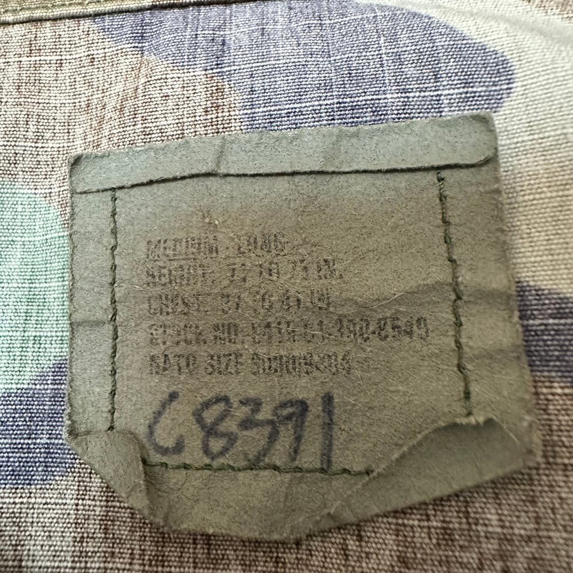 M롱 미군 밀리터리 상의 상품이미지3