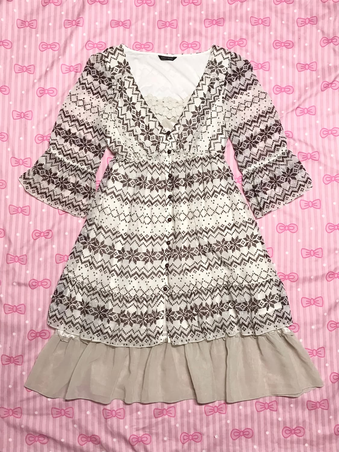 Lest rose 눈꽃 ops set 모리 페어리 상품이미지1