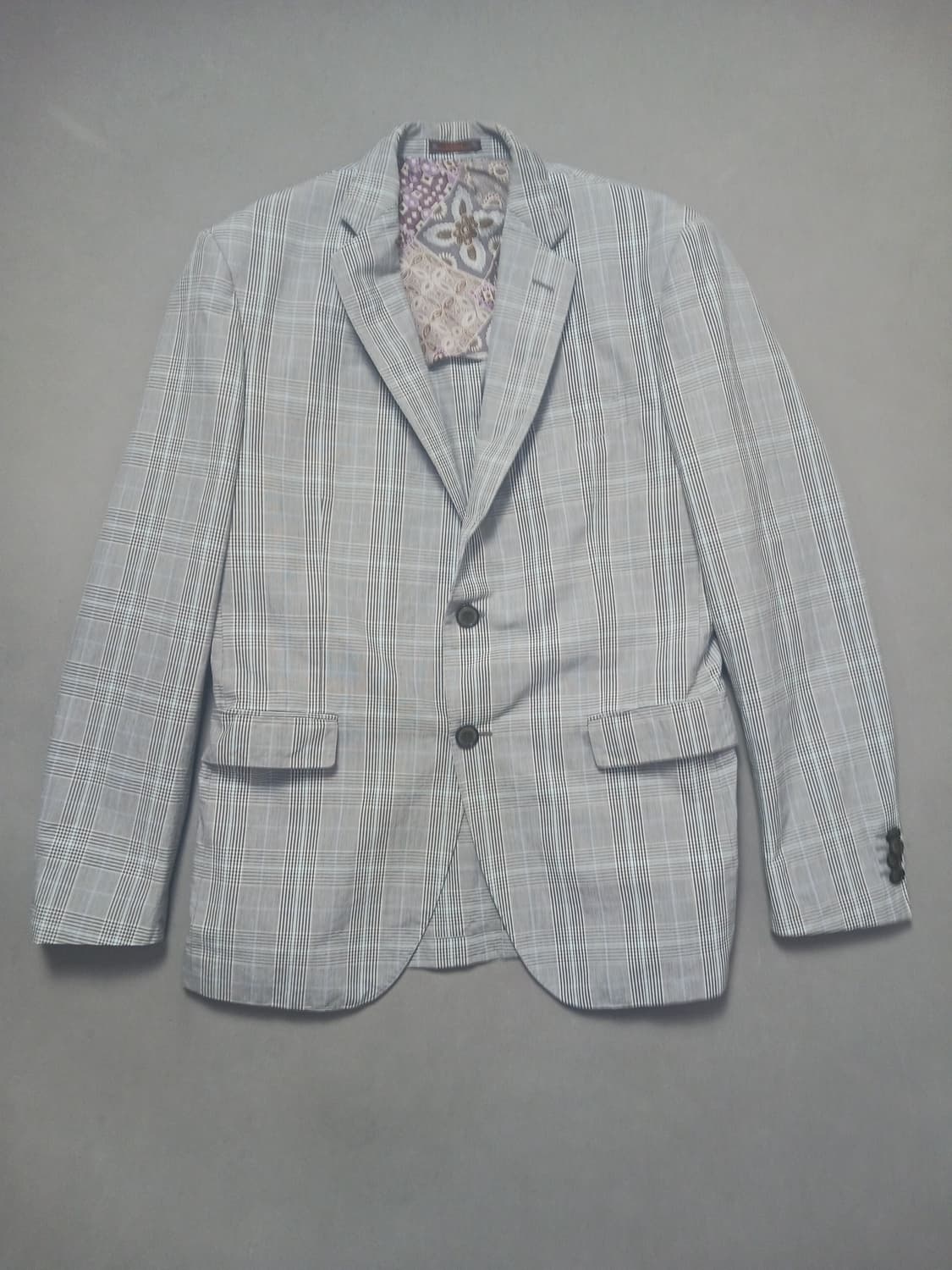 [50] 에트로 밀라노 체크 블레이저 캐쥬얼 자켓 ETRO 상품이미지1