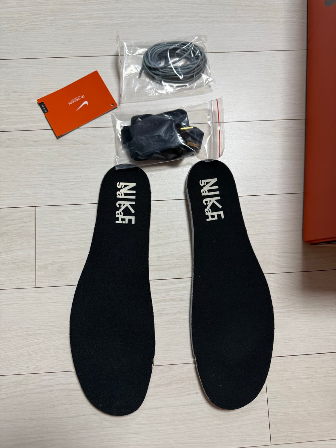 나이키x사카이x언더커버 LD와플 나이트 마룬 팀 로얄 285(풀박) 상품이미지2