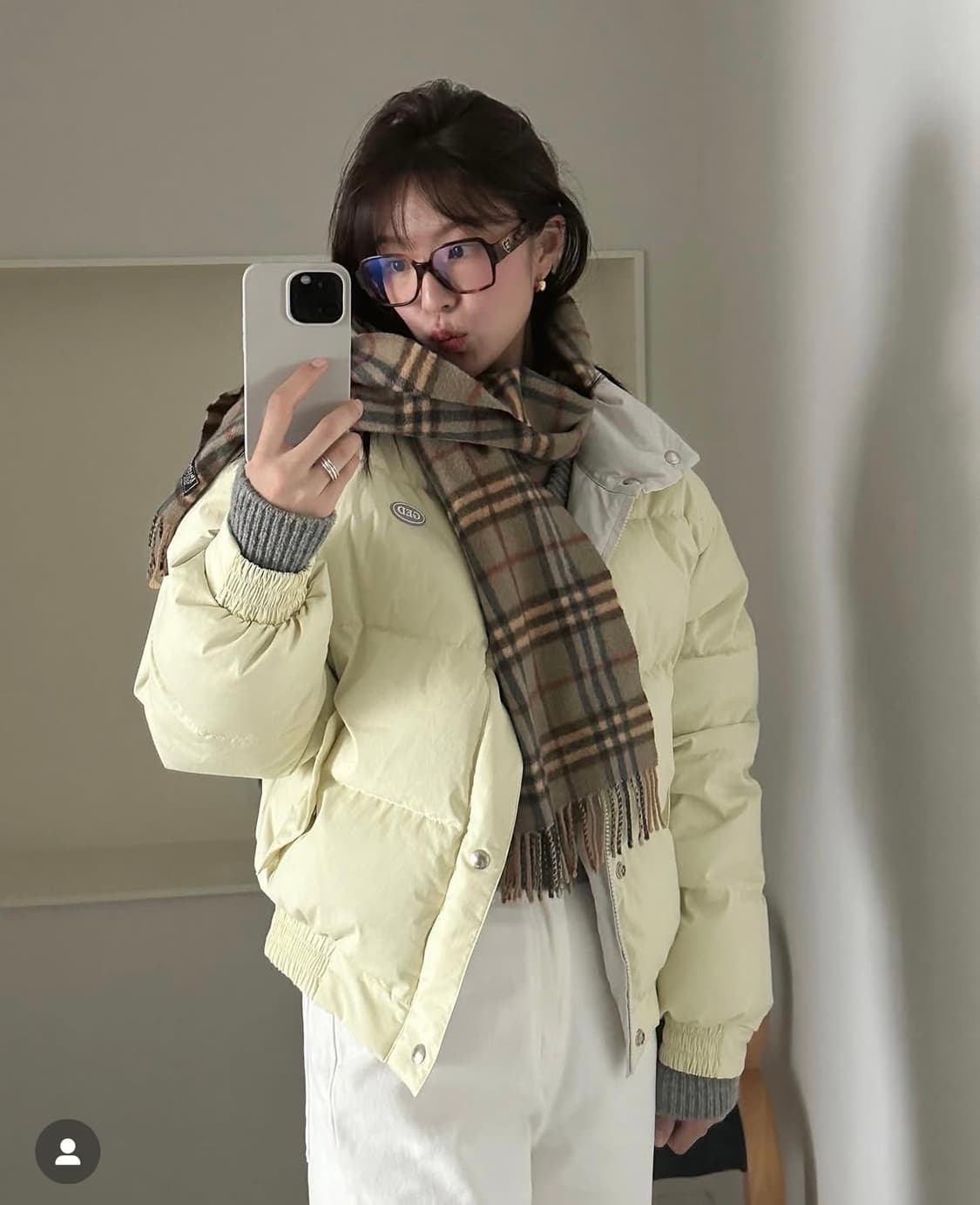 게드 화이트 팬츠 퓨어 코튼 진  상품이미지2