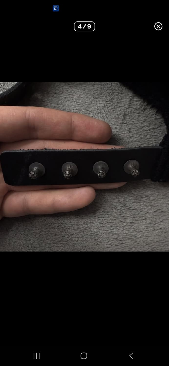 크롬하츠 새상품 정품 한정판 Ch 울 모자 캡 상품이미지4