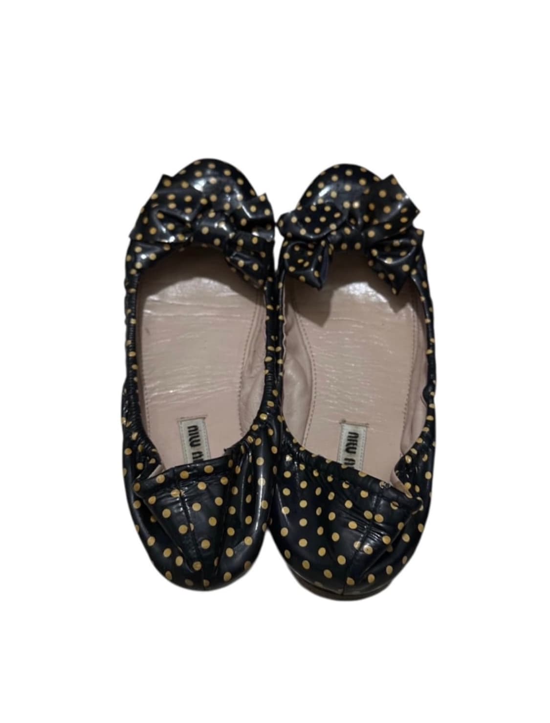 Miu Miu dot flat shoes 상품이미지1
