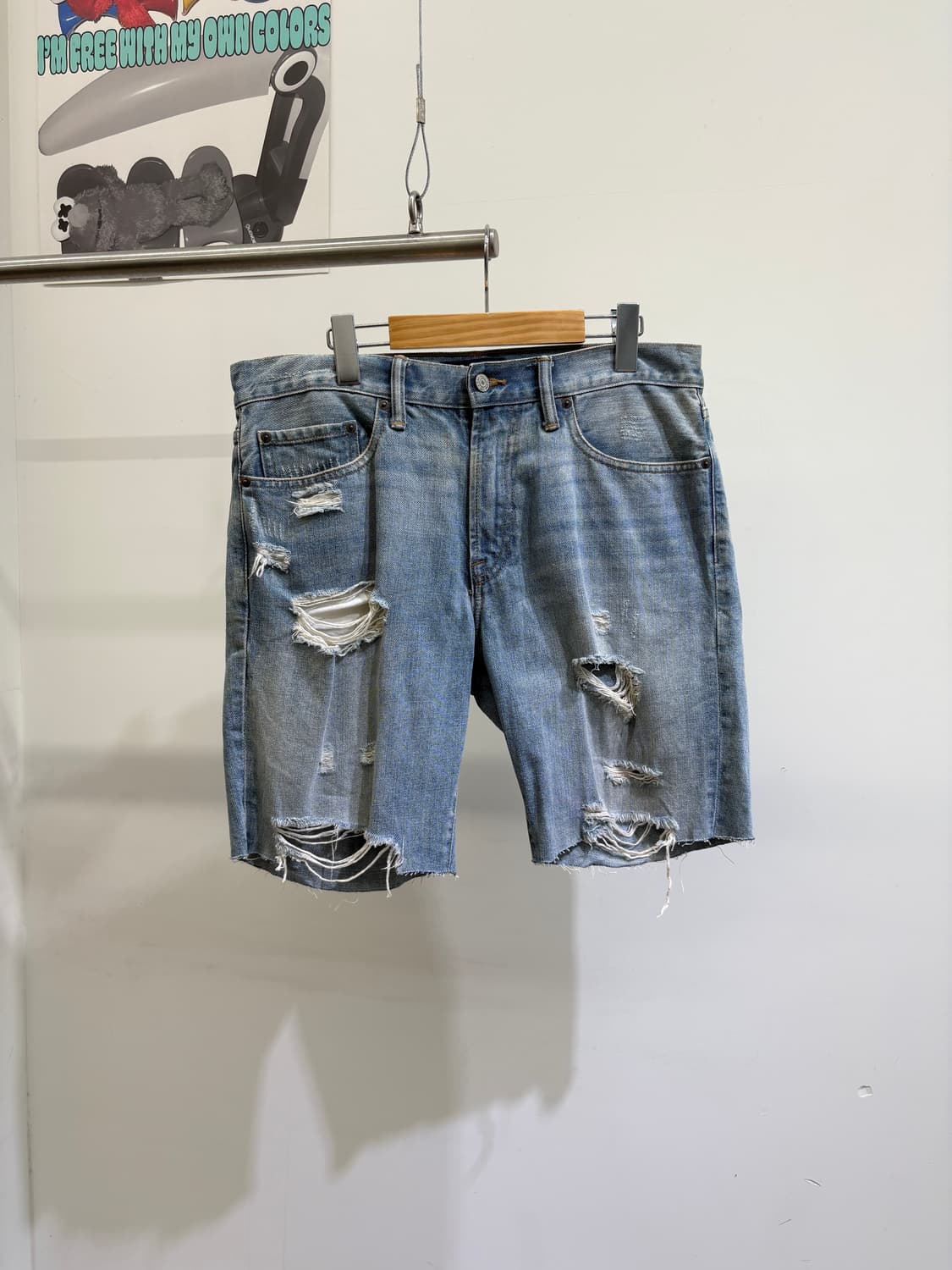 GAP 데님반바지 상품이미지1