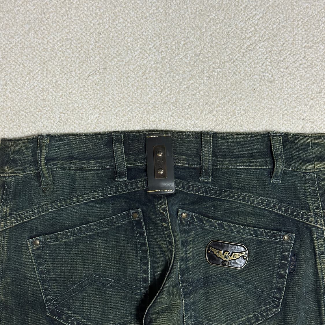 아르마니진 30주년 골든 블루 진 상품이미지4