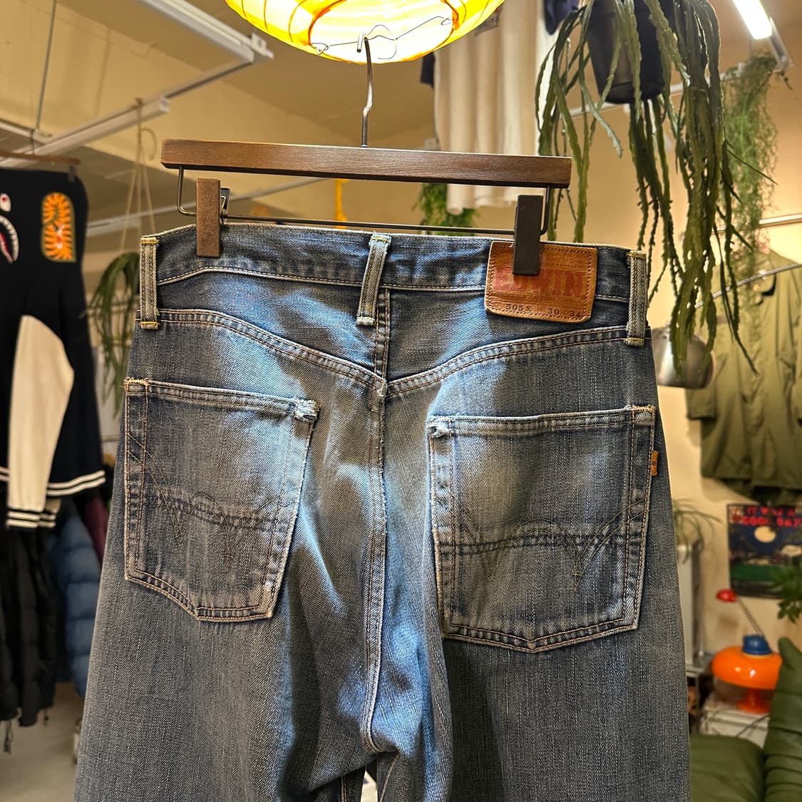 90s Edwin Sashiko 505x selvedge 상품이미지8