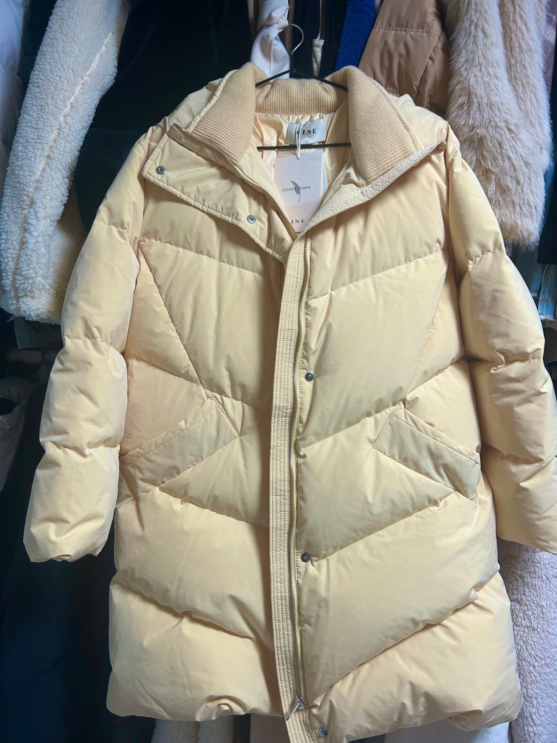 (정품) mine 구스다운 여성패딩 55 상품이미지2