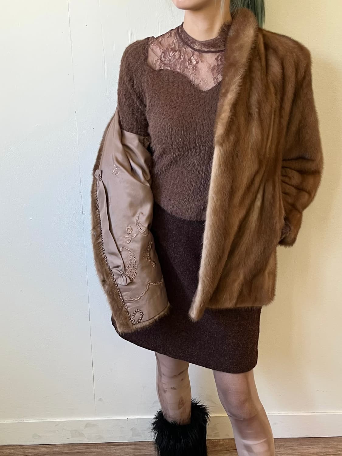 SAGA FOX  MINK 밍크 퍼 자켓 상품이미지7