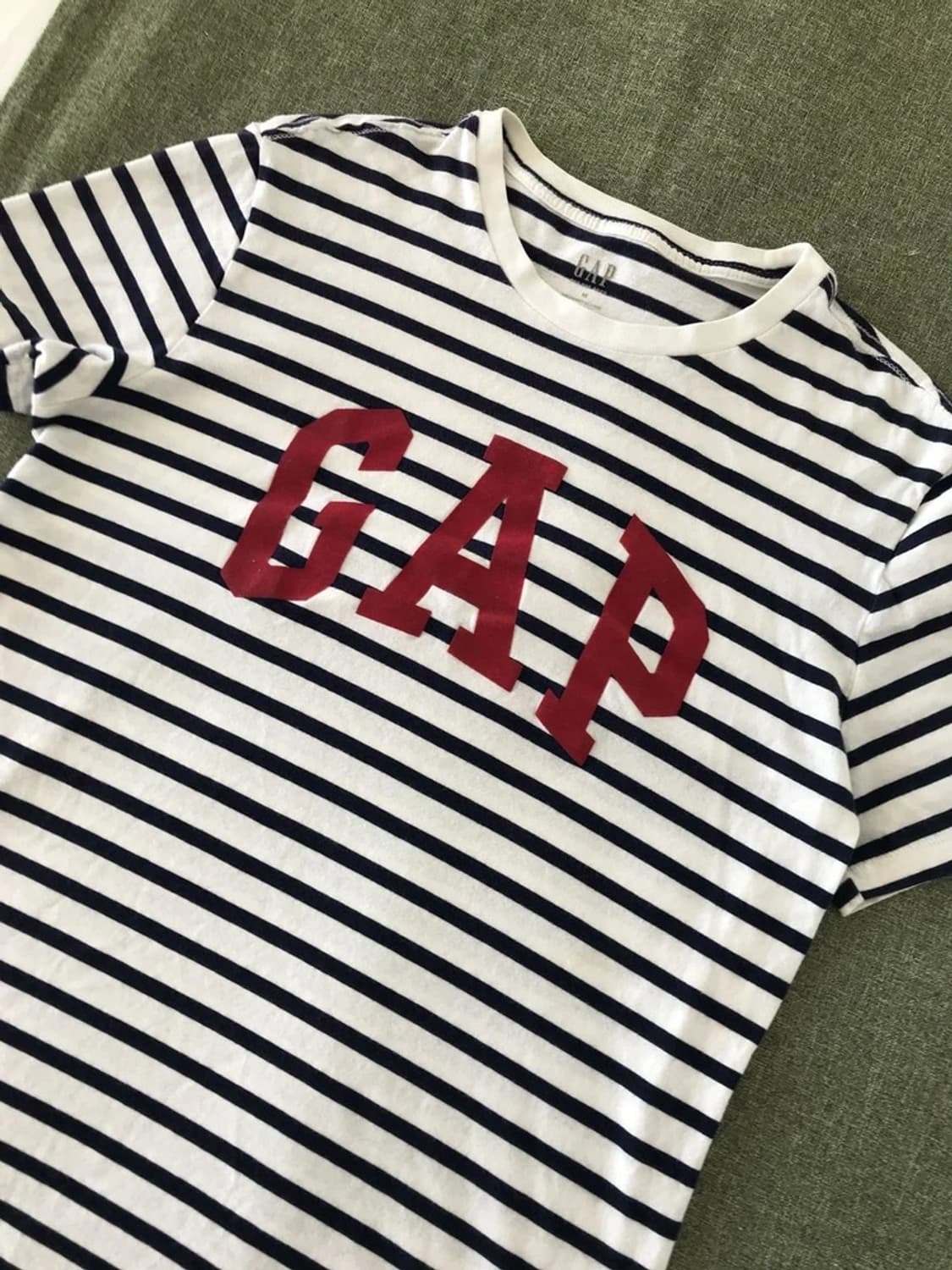 Gap Stripe Big Logo Tee 상품이미지5