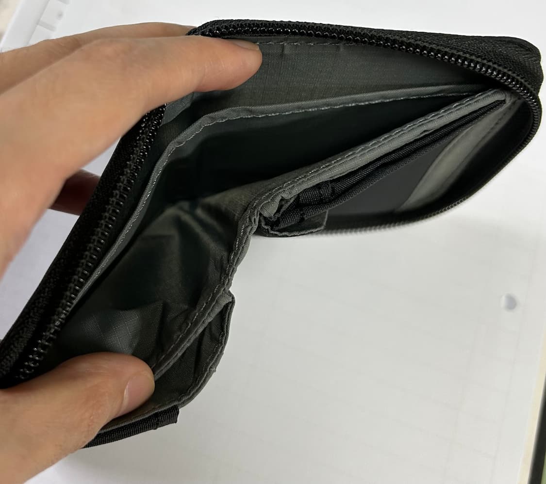 몽벨 지퍼 월렛 지갑 상품이미지3