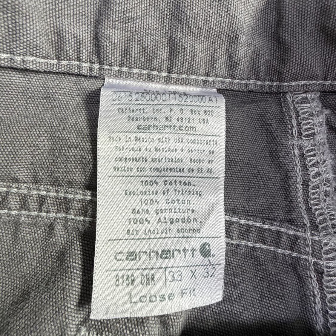 칼하트 카펜터 팬츠 상품이미지7