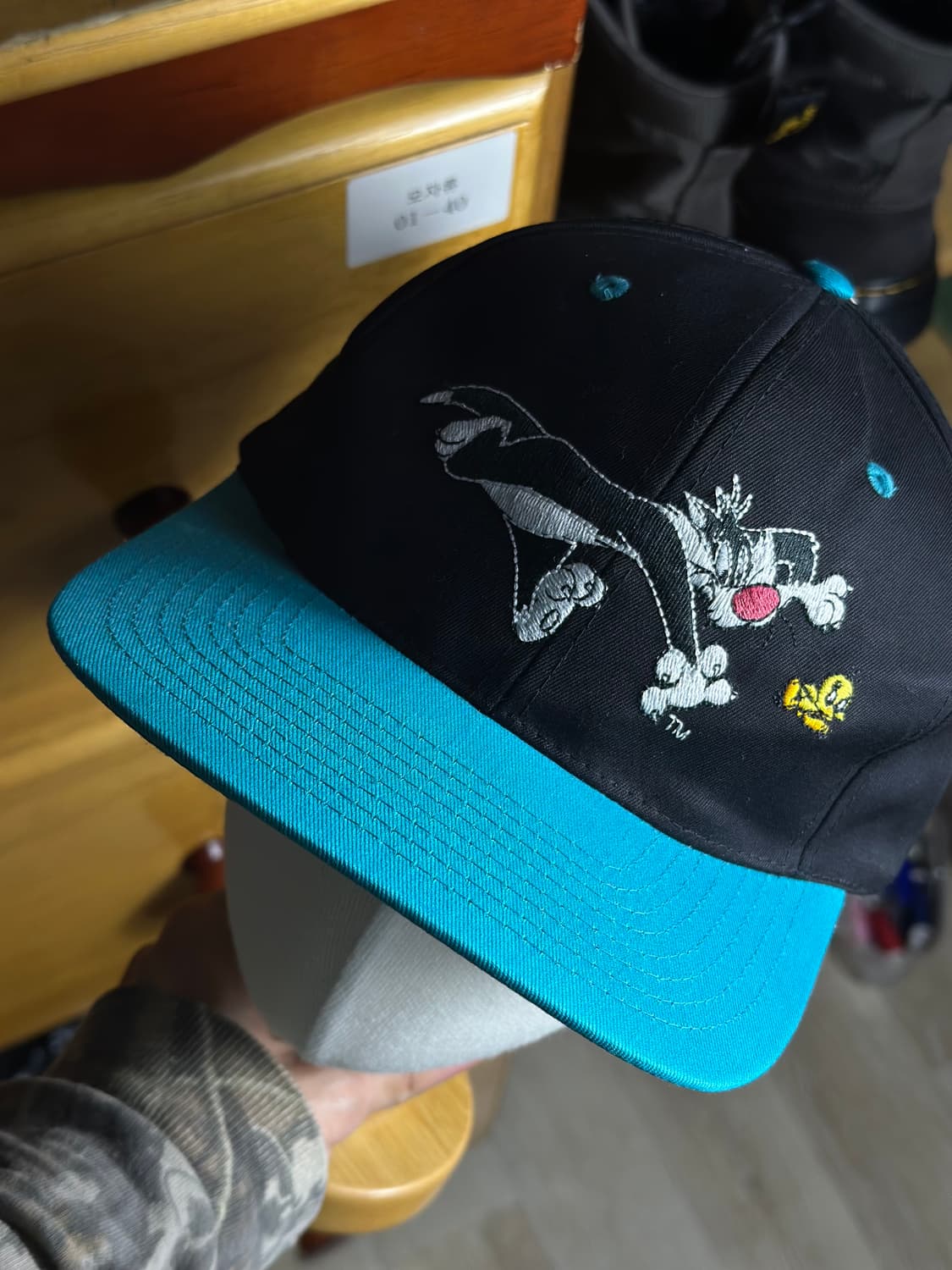Deadstock) 90s Looney Tunes 빈티지 루니툰스 모자 상품이미지2