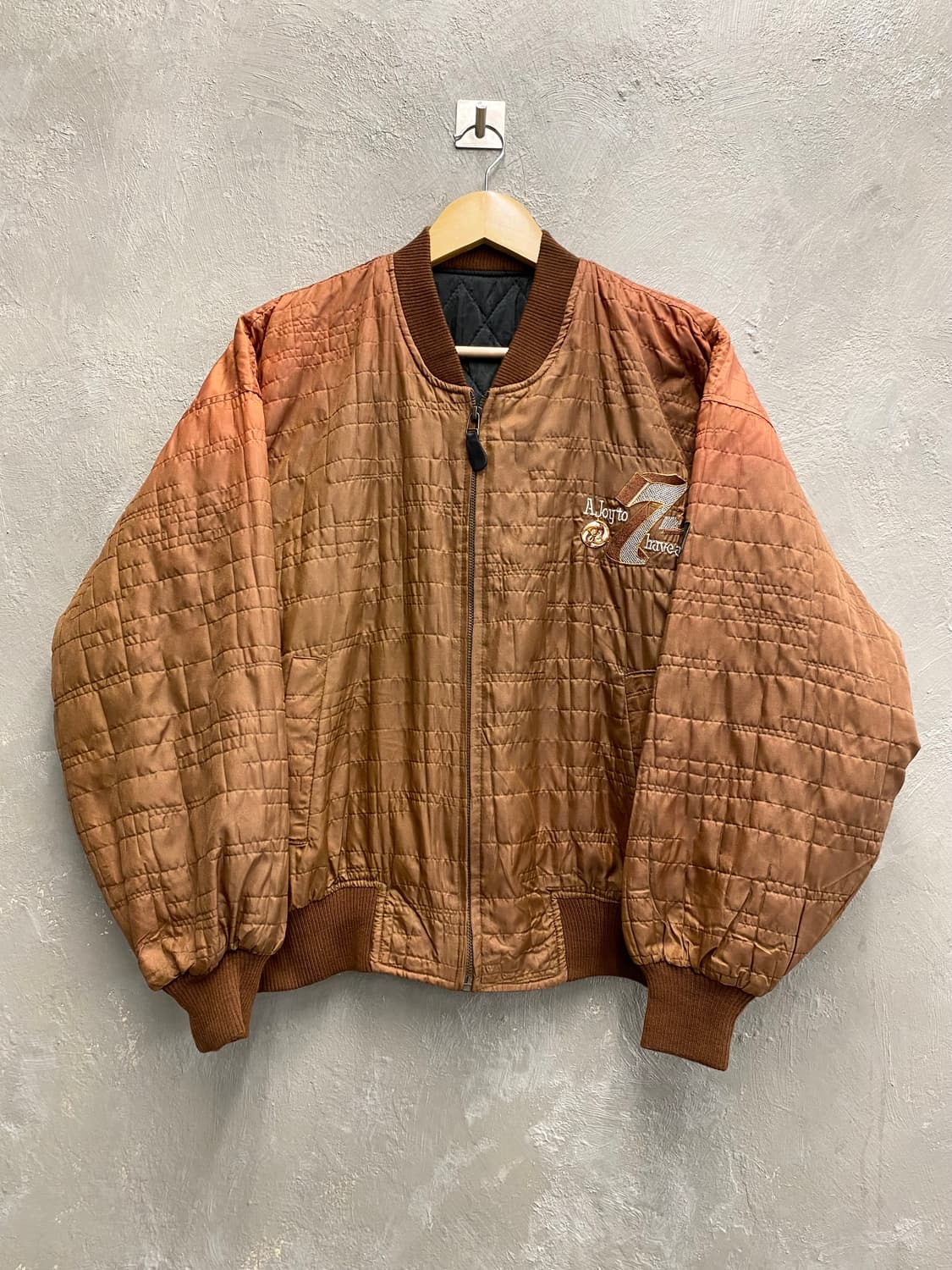 [L] 90s Vintage 빈티지 페이딩 봄버자켓 상품이미지1