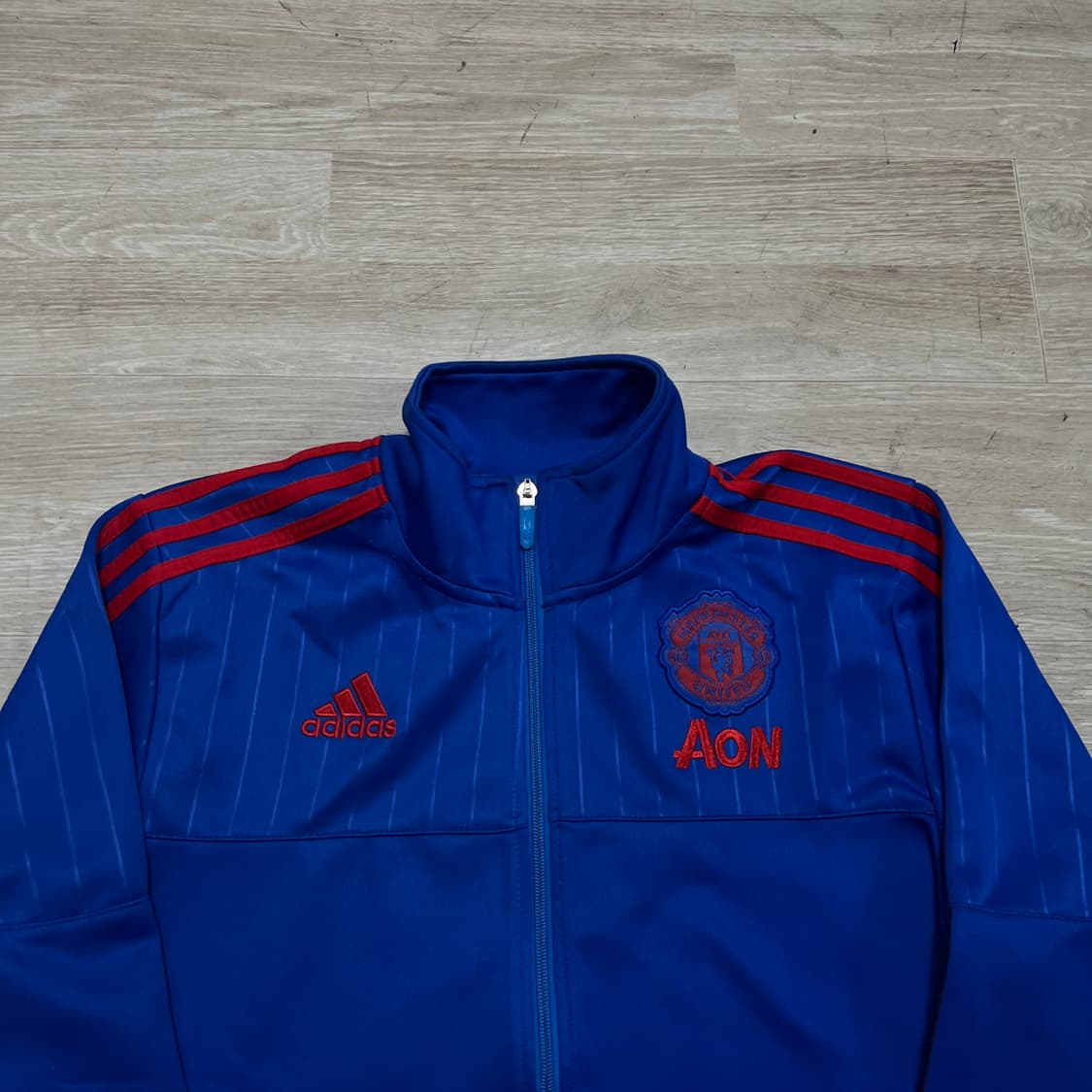 아디다스 맨체스터 유나이티드 져지 트랙탑 자켓 [딥 블루] M/95 상품이미지2