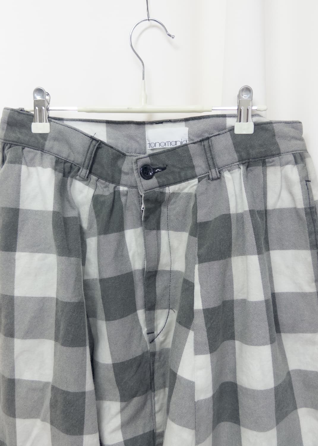 [monomania] check saruel pants (31 inch) 상품이미지4