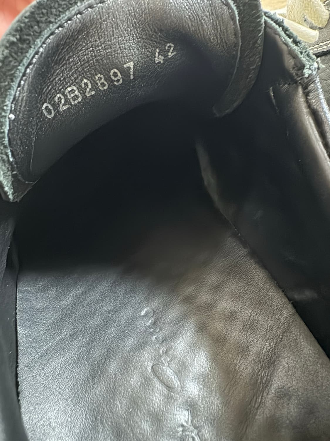 릭오웬스 반스 레더 42사이즈  상품이미지6