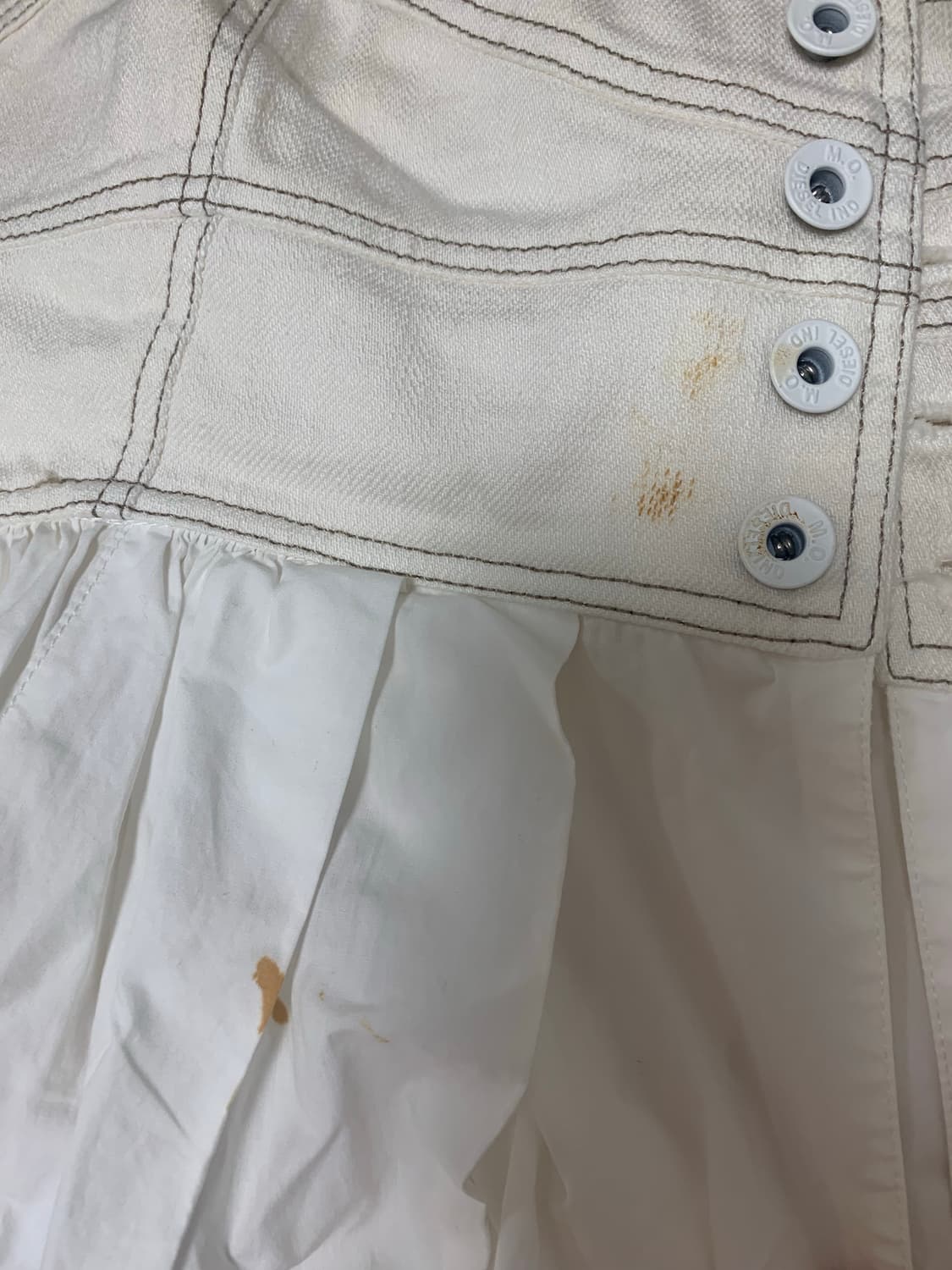 오염하자할인 DIESEL Cotton Onepiece 상품이미지10