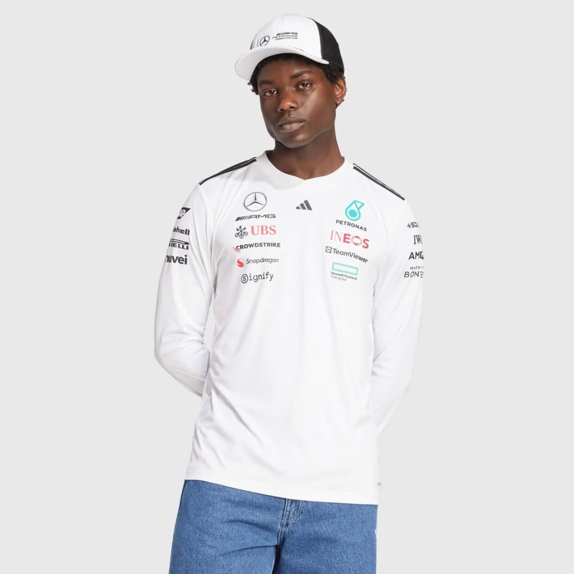 F1 메르세데스 아디다스 티셔츠 XL깔끔하니 상품이미지7