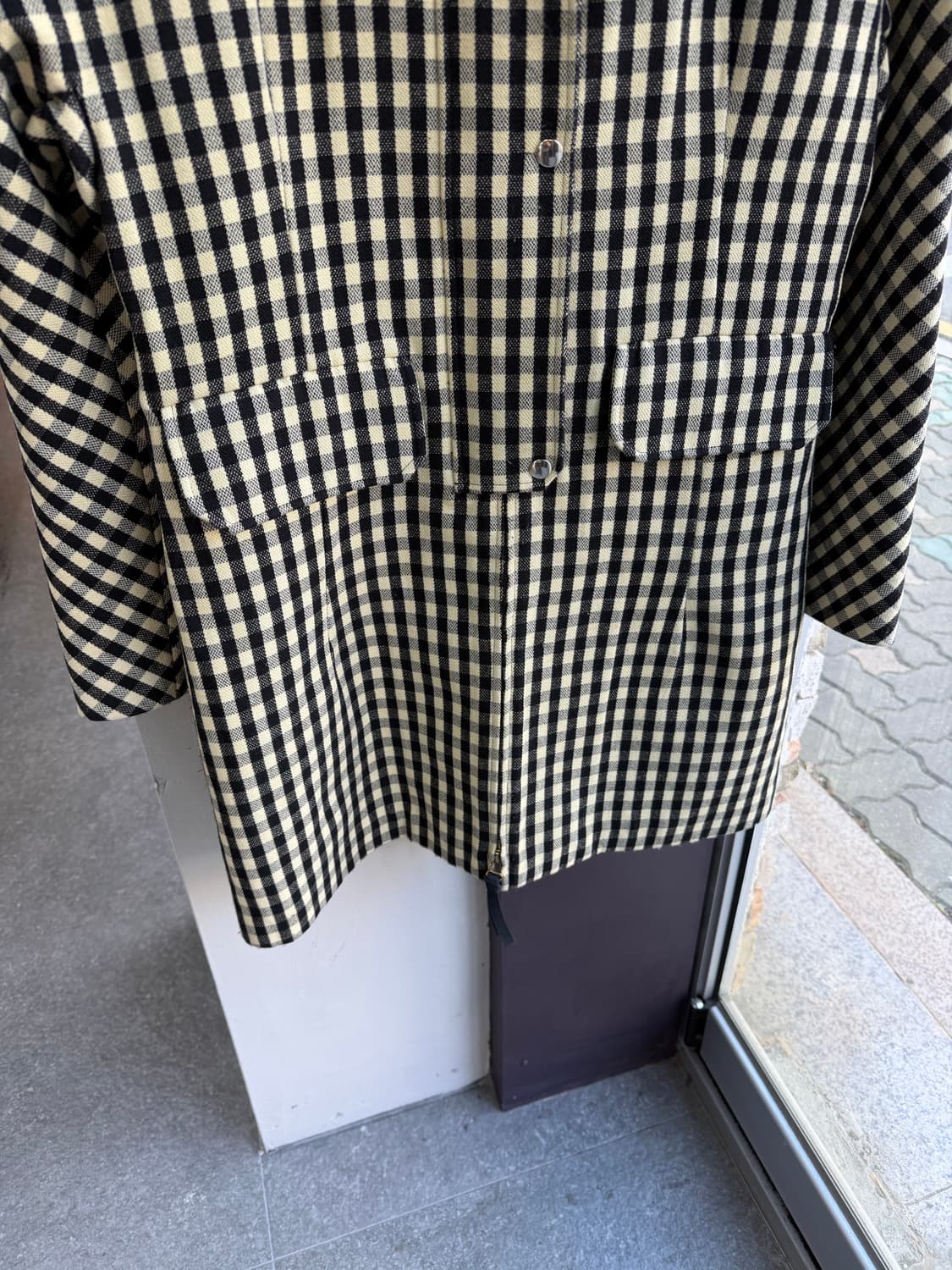 IT44/ 마르니 2012 런웨이 에디션 체크코트 자켓 상품이미지4