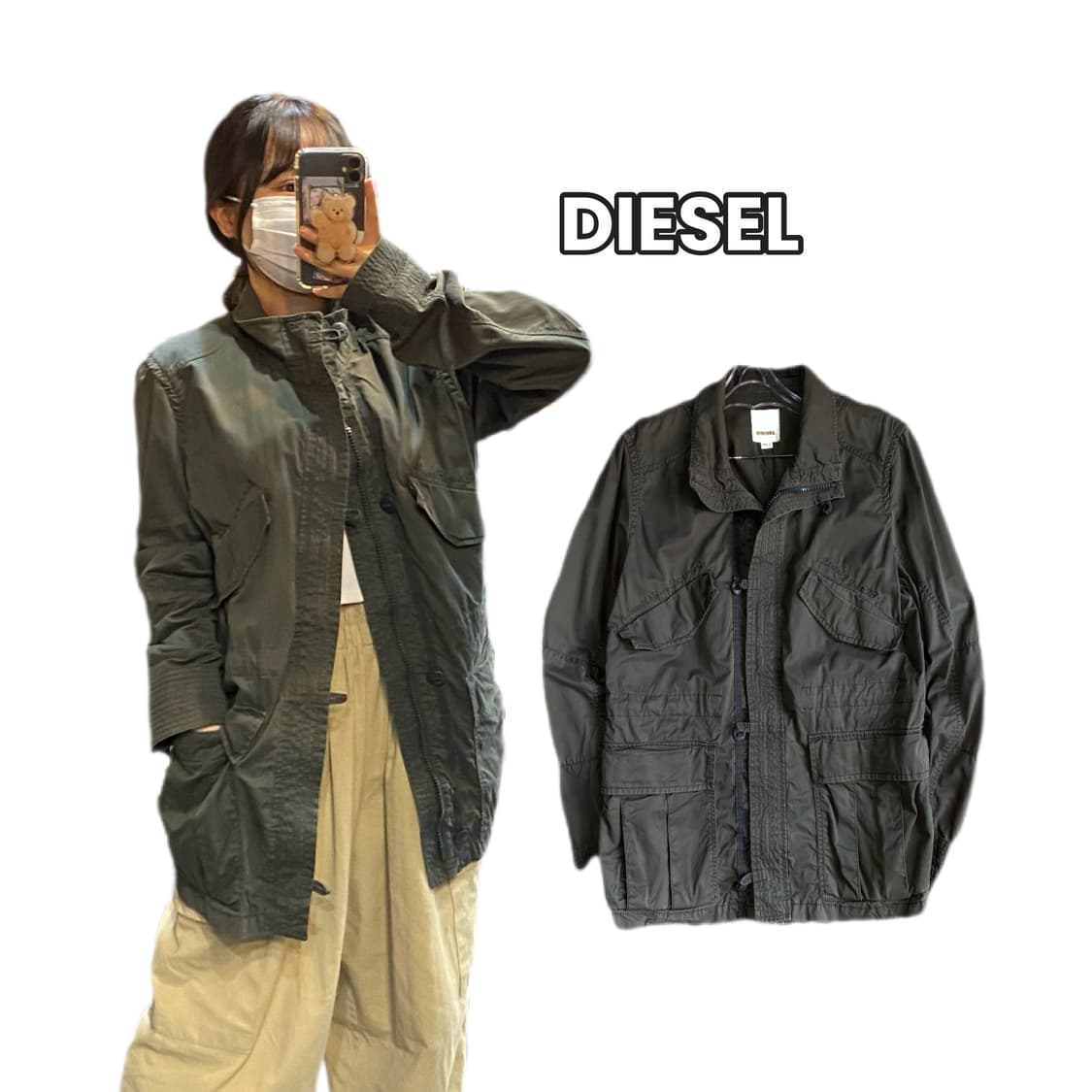 디젤 야상 자켓  상품이미지1