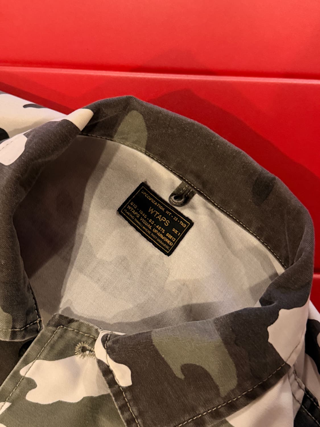 WTAPS 더블탭스 카모셔츠 상품이미지2