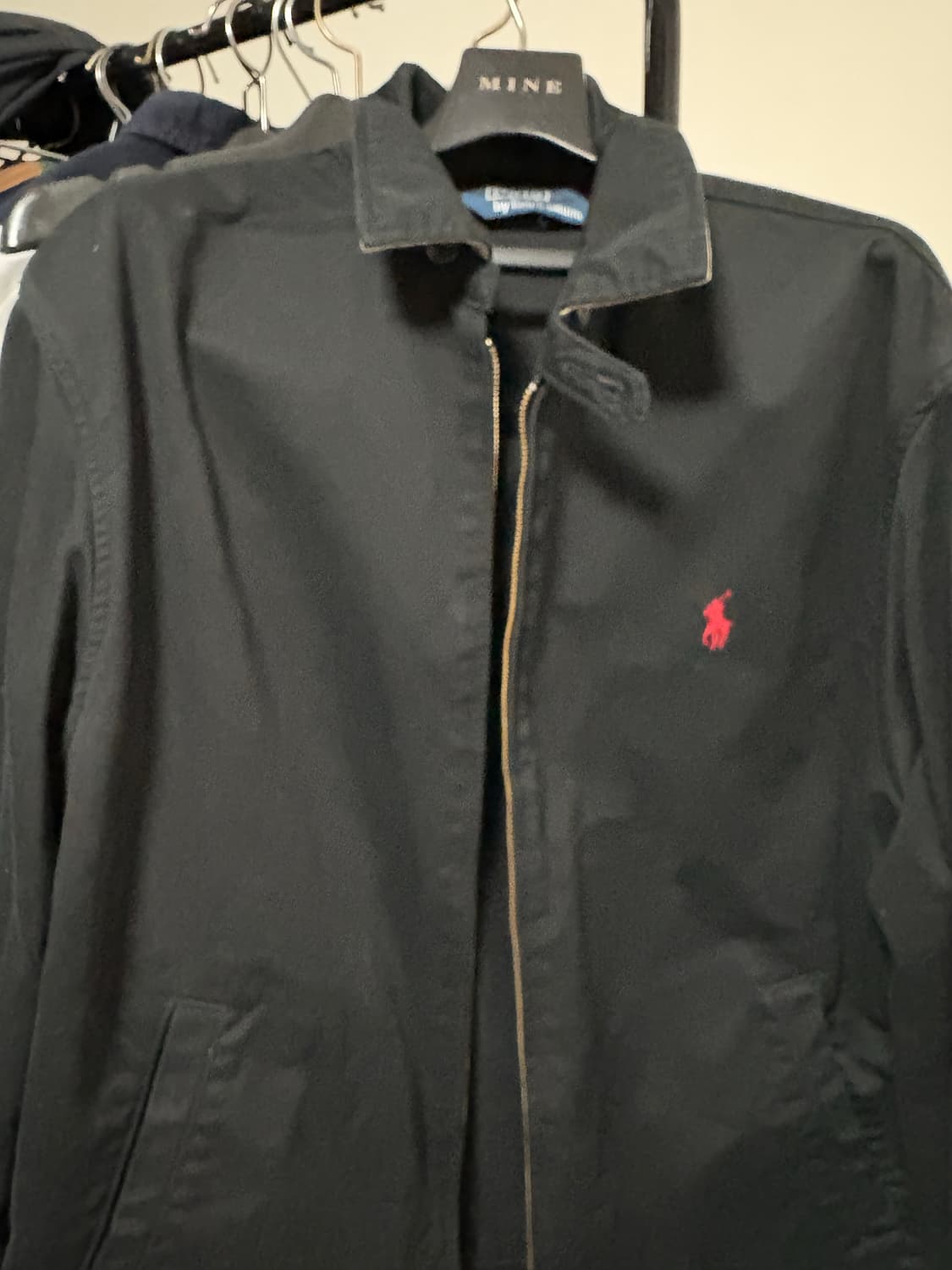 폴로 자켓 블랙 상품이미지1
