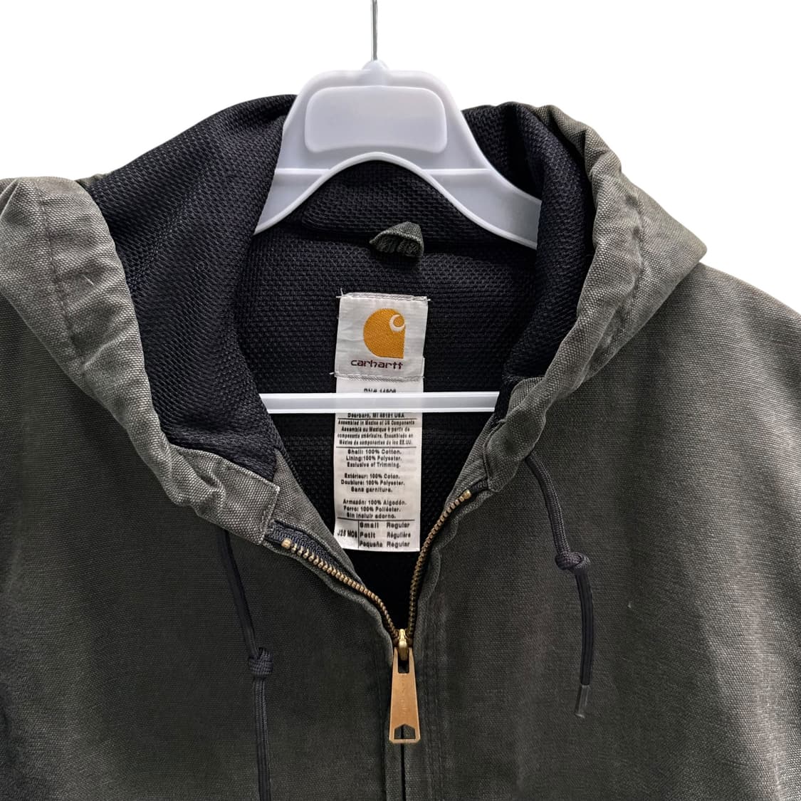 [S] 칼하트 액티브자켓 모스그린 상품이미지6