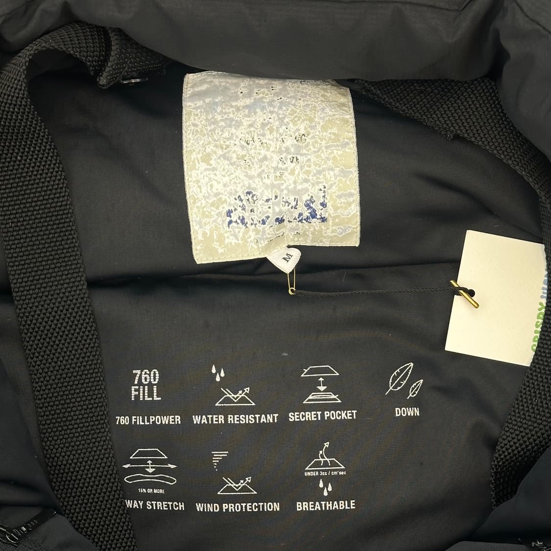 FCA X STEVEN ALAN X NANGA 패딩 (M) 상품이미지7