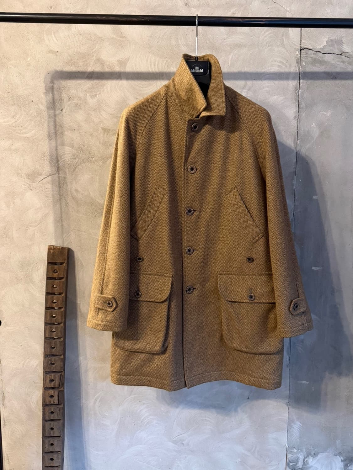 maul ruck 브라운 헤링본 아웃도어코트 남성100 상품이미지4