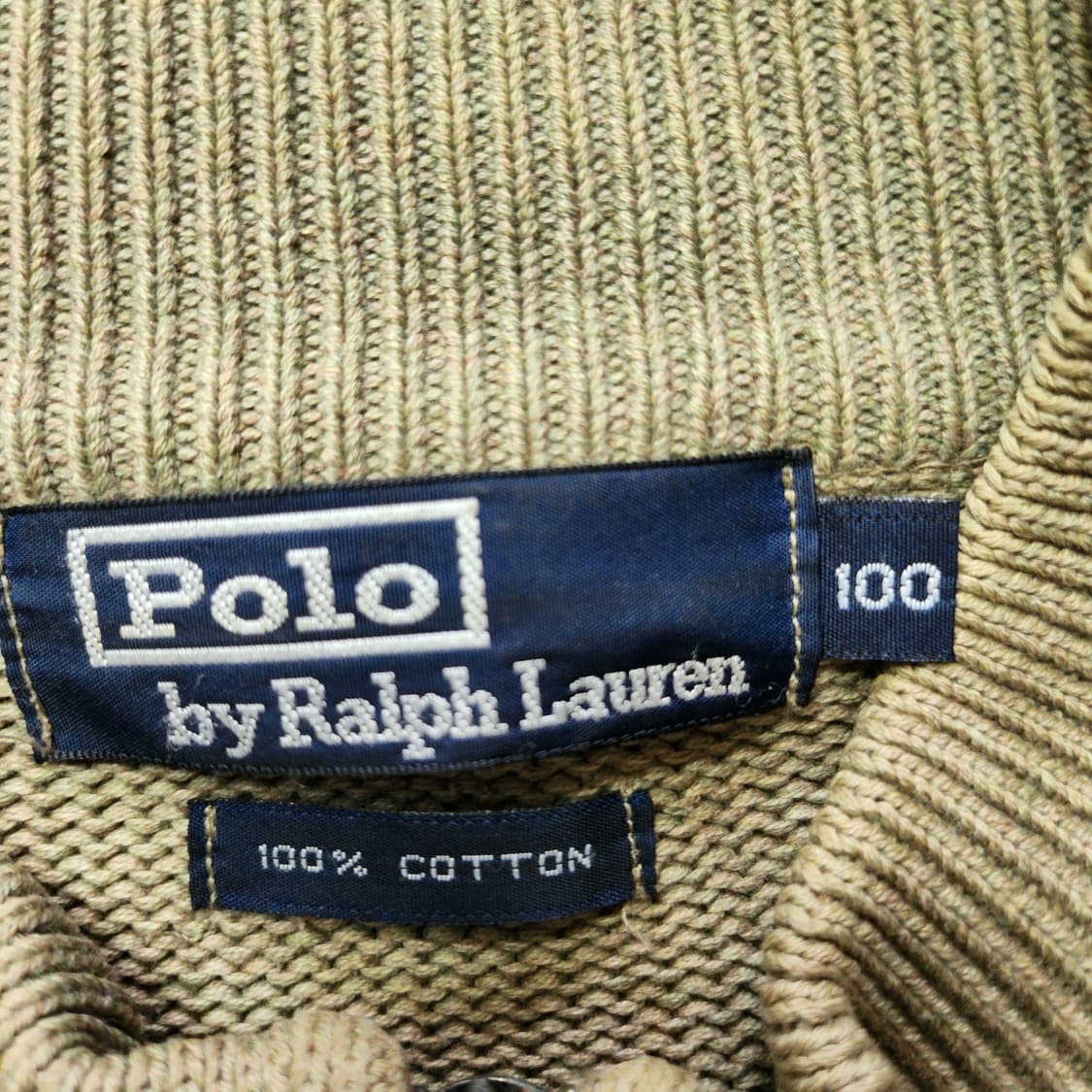 폴로 니트 집업 상품이미지2