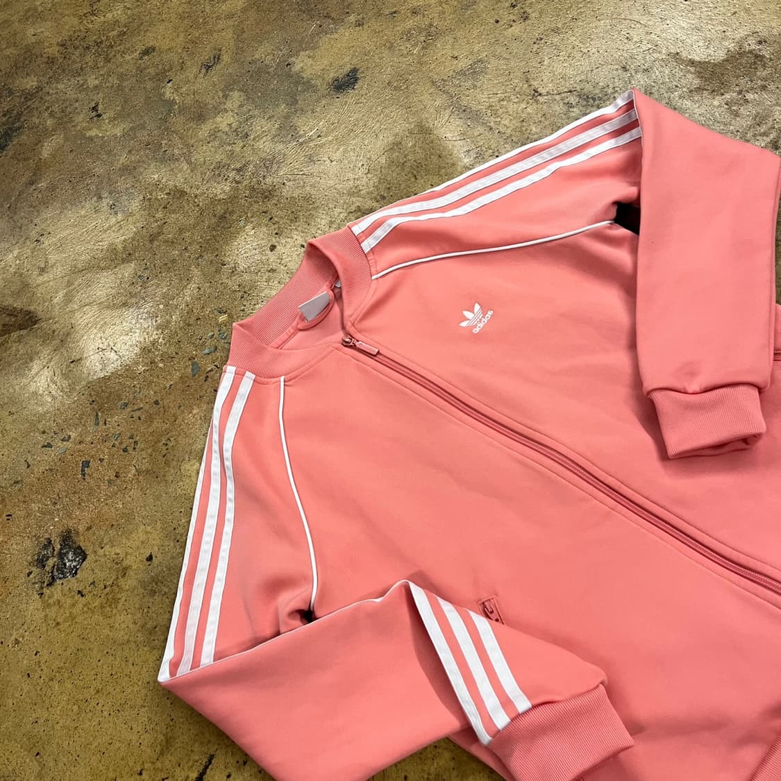 아디다스 딸기우유 핑크 슈퍼스타 져지 트랙탑  상품이미지1