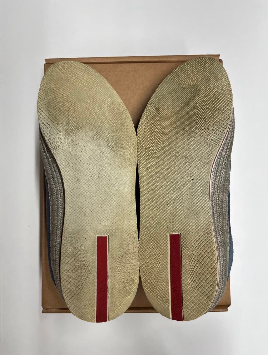 (270,uk8) 프라다 리네아 로사 에스파드류 상품이미지7