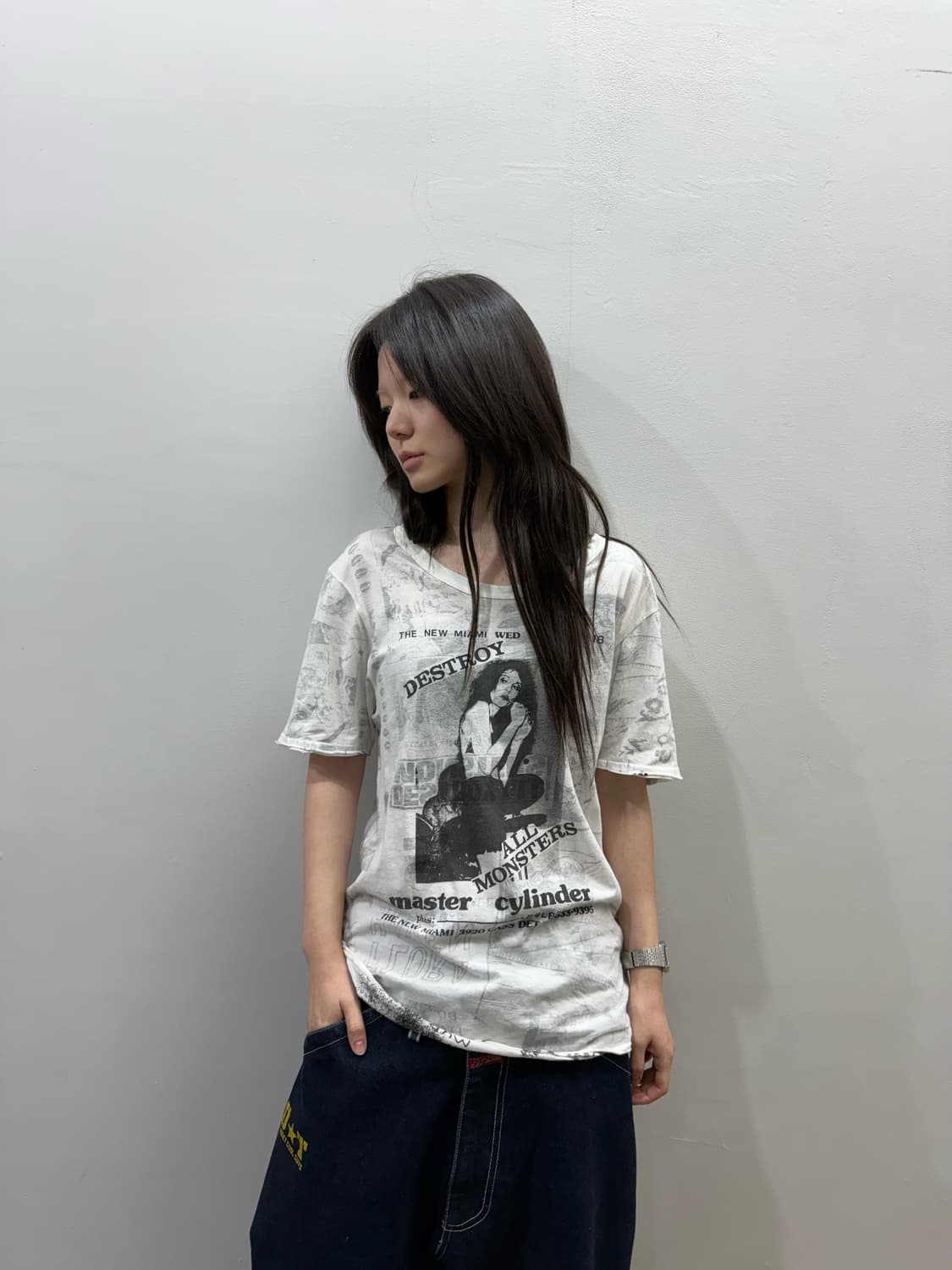 히스테릭글래머 리버시블 그래픽 아트워크 티셔츠 상품이미지1