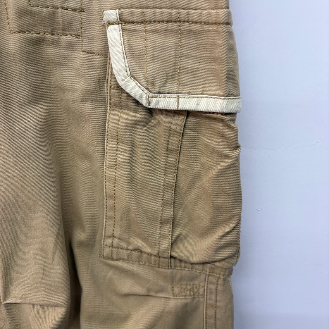 아베크롬비 카고 팬츠 베이지 34in 상품이미지3