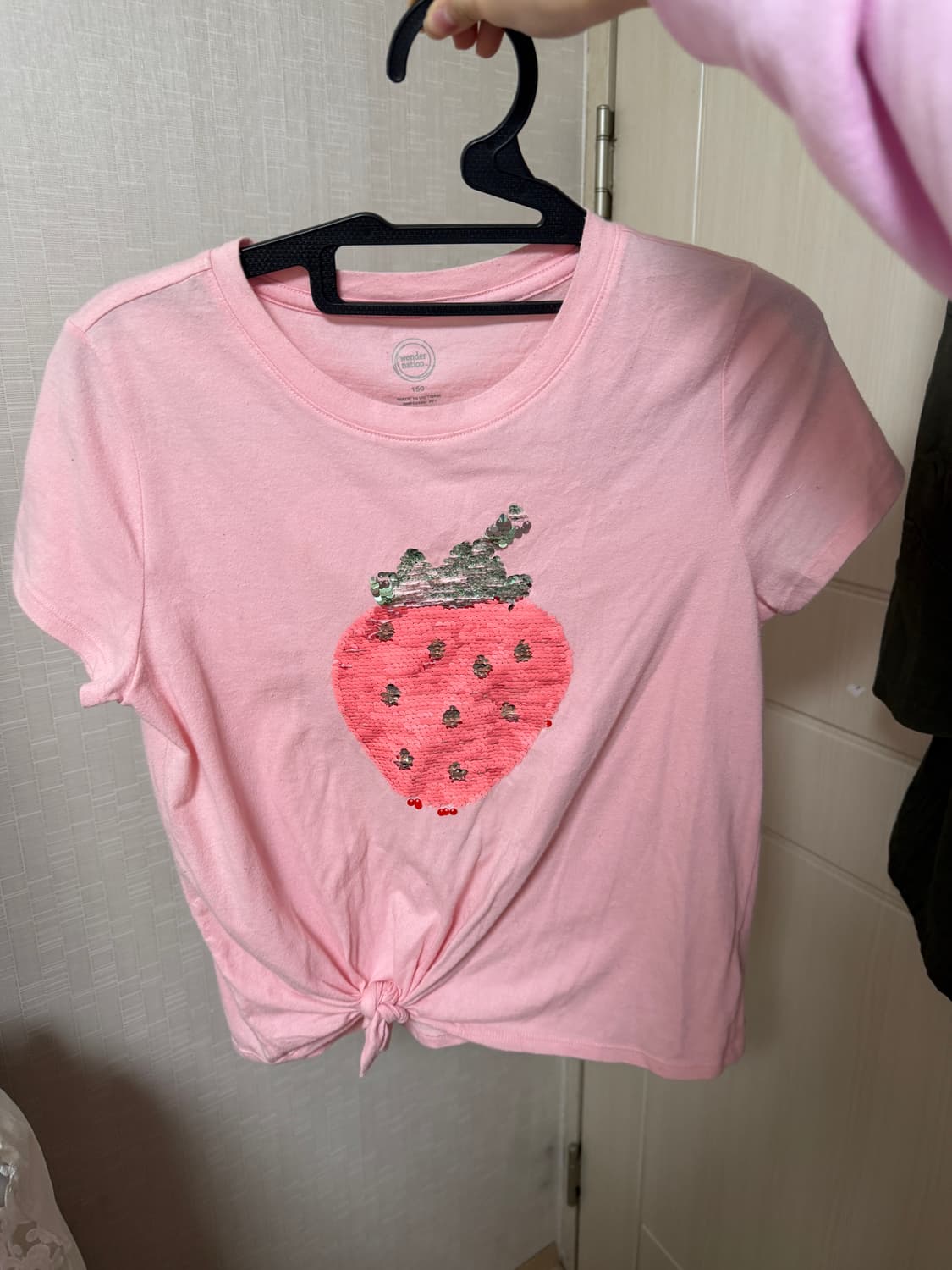 트윙클 딸기 반팔티 러블리 니혼진 빈티지 모리걸 하라주쿠 상품이미지2