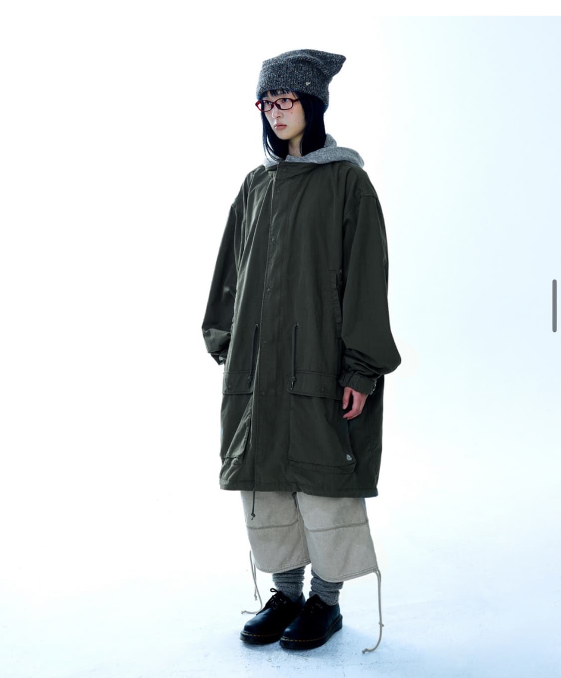 코이세이오 야상 카키색 상품이미지4