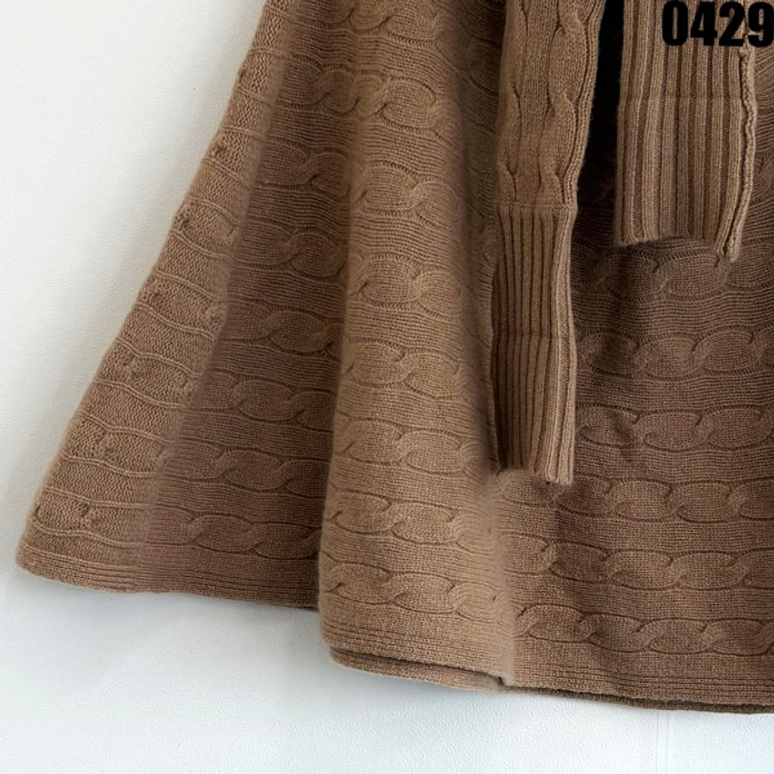 폴로 랄프로렌 케이블 니트 프레피룩 브라운 S 0429 상품이미지3