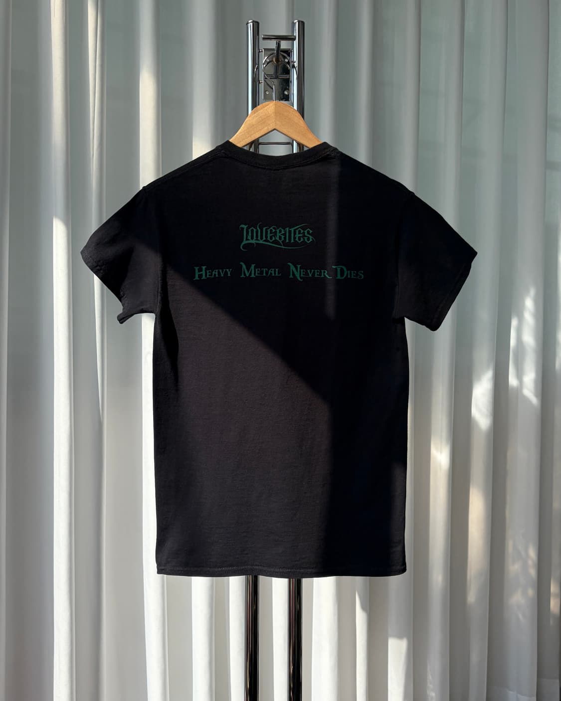 [S]러브바이츠 헤비메탈 밴드 프린팅 반팔 티셔츠 상품이미지4