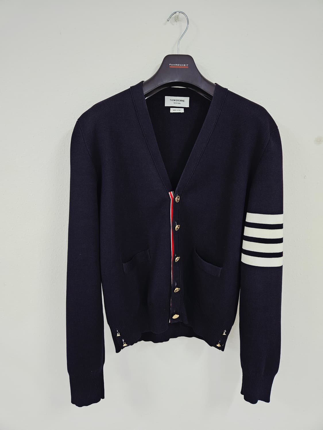 톰브라운 밀라노 스티치 금장 가디건(상태좋음) 상품이미지1