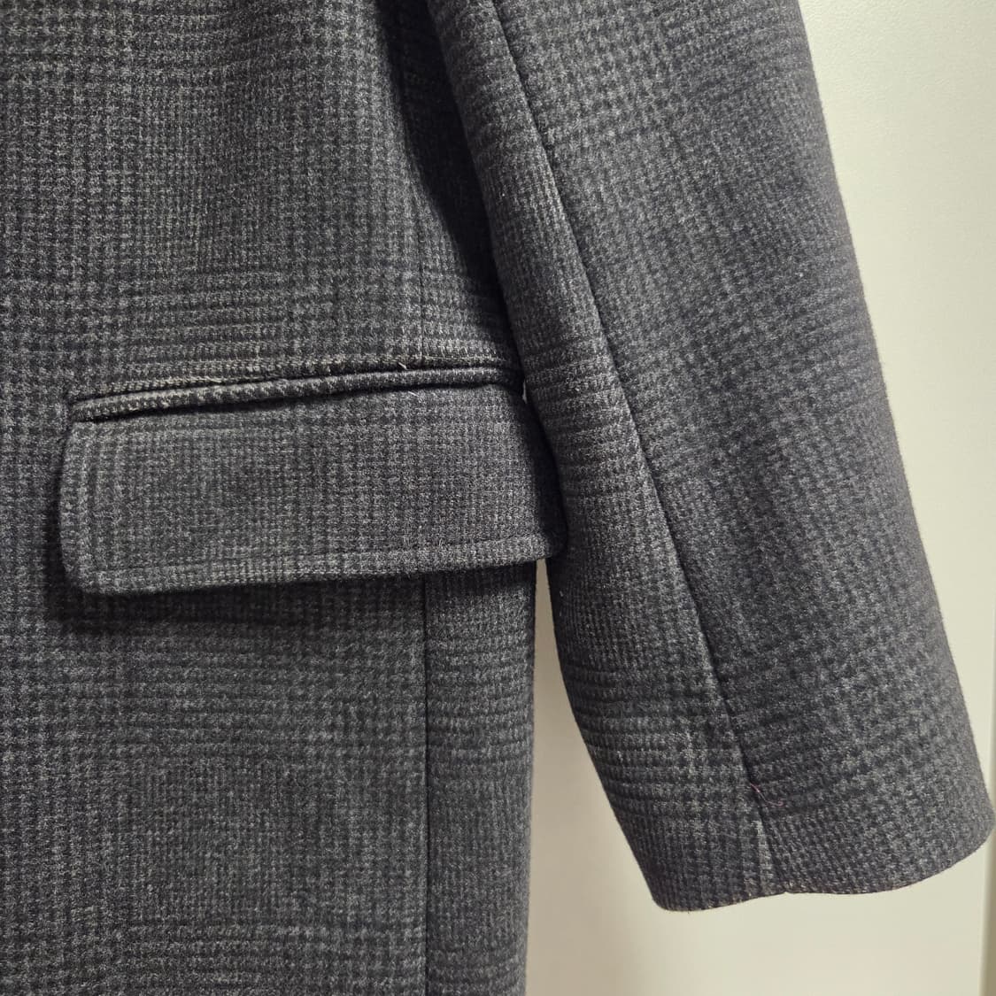 United Arrows 메리노 울 롱코트 M(95) 상품이미지4