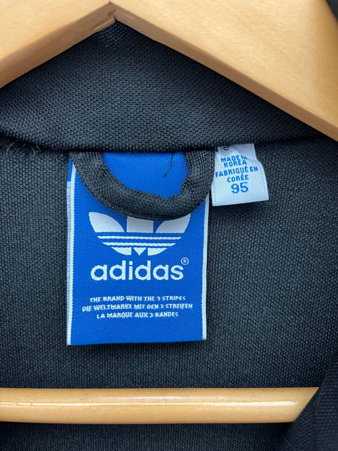 아디다스 유로파 블랙 트랙탑 져지 상품이미지4