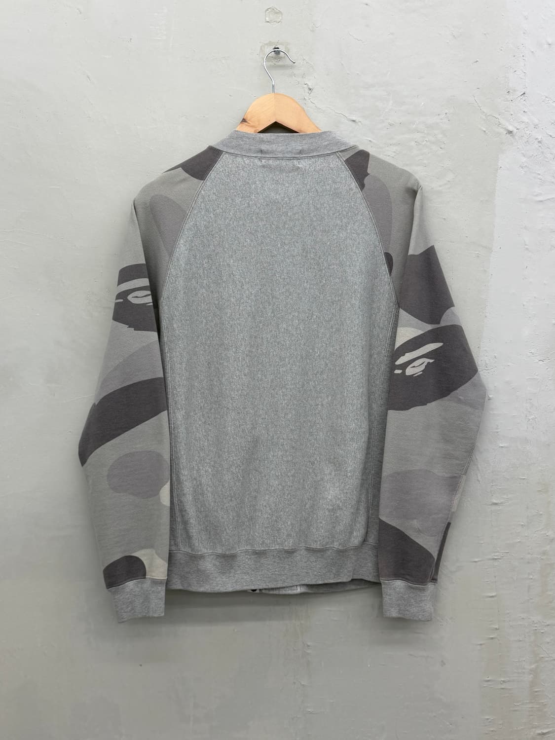 BAPE 00s 샤크 카모 스냅 가디건 상품이미지2