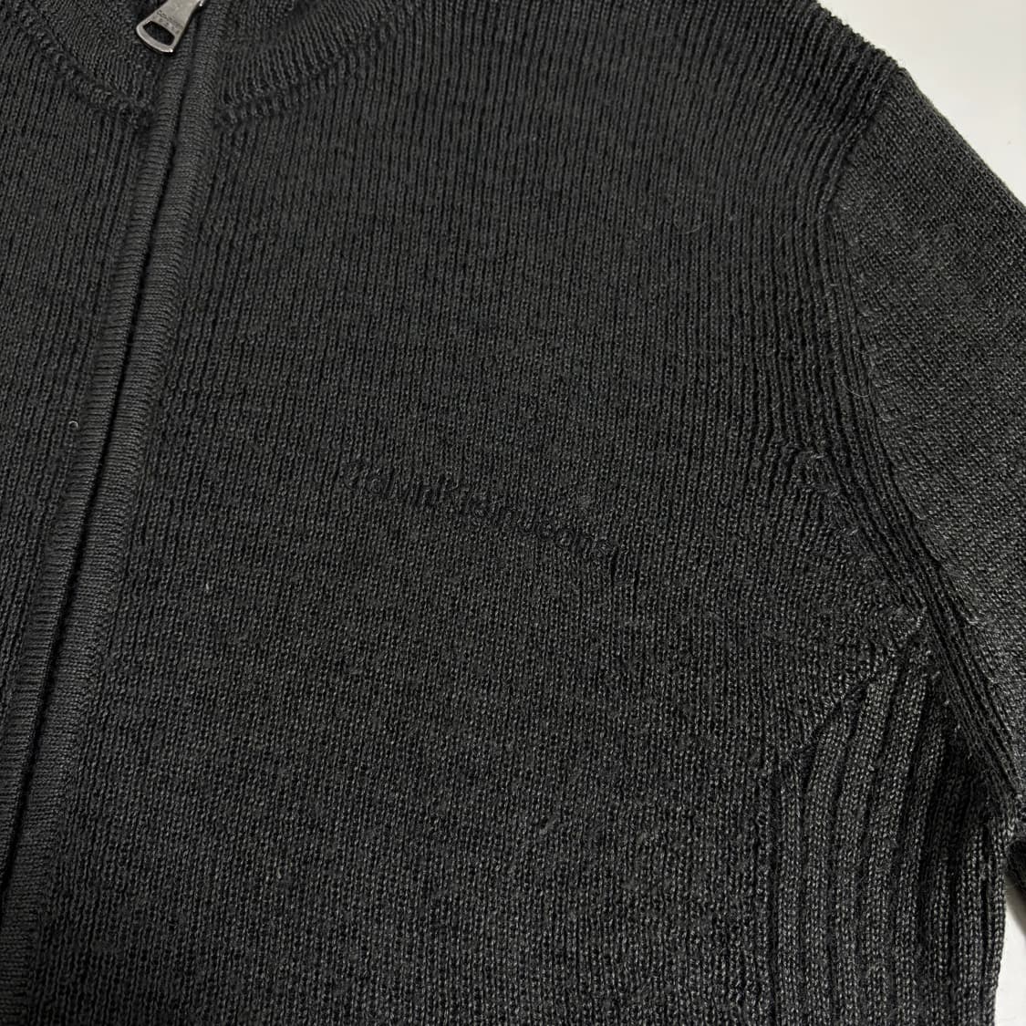 XL 캘빈클라인 CK 재팬 차콜 니트집업 상품이미지1